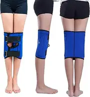 [Generic] Adjustable O/X Type Legs Correction Band Leg Orthotic Straightening Band Children Adult Bowed Legs Knee Corrector Beauty Leg Band (Size : Medium)