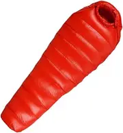 Abbraccia Mummy Sleeping Bag Camping Sleeping Bag White Goose Down Sleeping Bag for Backpacking