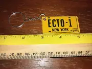 Stern - Ghostbuster Pinball Ecto-1 Promo Plastic Key Fob - New on 1" Keychain