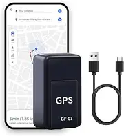 Mini GPS Tracker for Vehicles with No Subscription, Real-Time Locator with Magnetic Waterproof Case, Anti-Theft Tracking Device for Cars, Kids, Pets, Luggage, and More