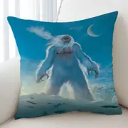 Legendary Creature Art Yeti Cushion Cover
