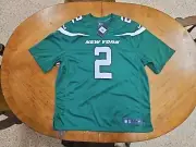 Nike NFL Zach Wilson New York Jets Football On Field Jersey #2 Mens Size XXL