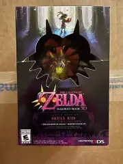 NEW The Legend of Zelda: Majora's Mask 3D Limited Edition w/ Skull Kid Figurine