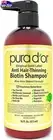 Gold Label Anti-Thinning Biotin Shampoo - DHT Blocker Color Treated Hair, 16oz