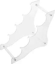 SOLUSTRE Flash Display Stand Holder for Flashlights Flashlight Stand Holder Rack for Flashlight Table Stand Flashlight Display Holders Rack for Display Transparent Acrylic