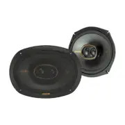 New Kicker 51KSC69304 6"x9" 150W RMS 4 Ohms 3-way Coaxial Car Speakers 1-YR WRTY