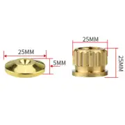 1Set Speaker Spikes For Hi-Fi Feet Speaker Stands Shock Absorption Copper Fee CR