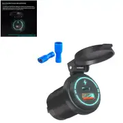 Type-C USB Port Car Fast Charger Cigarette Lighter Socket Outlet Power Adapter