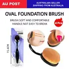 4 x Black Oval Contour Makeup Foundation Powder Blusher Blending Make Up Brush
