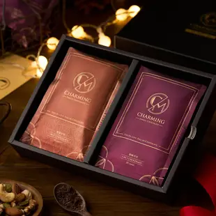 Charming |喬名巧克力 原堅禮盒 8入/盒 熱銷經典 原味 堅果 熱巧克力 可冷飲 減糖 精品可可 一組三盒
