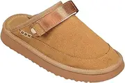 [Tadill] Clogs Thick Soled Slip on Shoes Closed Toe for Indoor Outdoor House Sandals, 41