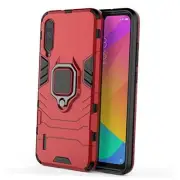 Phone Case for Xiaomi Mi A3 CC9E with Tempered Glass Screen Protector Cover