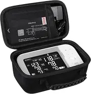 BOVKE Storage Case for Omron Platinum Blood Pressure Monitor BP5450 BP5350 with Soft Arm Cuff, OMRON Gold Blood Pressure Machine Storage Holder Not for Hard Arm Cuff, Black