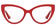 Moschino MOS652 C9A Women’s Glasses Red Size 52 - Private Health Rebate - Blue Light Block Available
