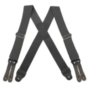 SuspenderStore Welch Logger Suspenders - BUTTON - 6 Colors & 2 Sizes