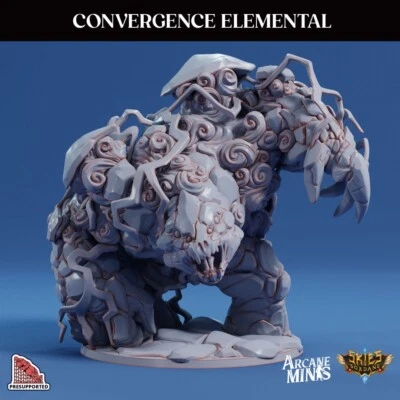 Convergence Elemental | Arcane Minis | The Tangled Hunt | D&D Mini