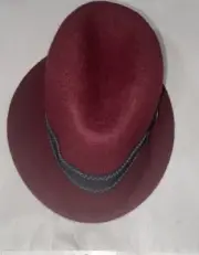 Goorin Bros Hat Maroon Womens Small New Wool