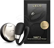 LELO TIANI 3, Couples Vibrator, Remote Controled Sex Toy for Adults, Couple Sex Toy Wireless and Hands-Free Vibrator Satisfaction Adult Sex Toys for Women and Men, Black