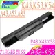 A32-K53 電池(9芯) Asus K43,K53,K54,K84,P43 K43B,K43E,K43F,K43J,K43U K53SD,K53J,K53T