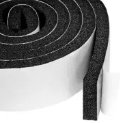 2 Pack Self Adhesive Foam Seal Tape Weather Stripping, 2"W x 1/2"T x 6.5Ft L