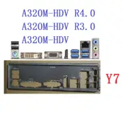 Backplate For ASUS A320M-HDV, B450M-HDV, B250M-HDV Motherboard IO Shield