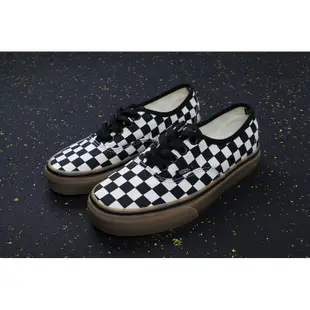 正品代購 VANS AUTHENTIC 格子 方格 棋盤格 黑白 膠底 咖啡底 男女鞋 情侶鞋 帆布鞋 休閒鞋