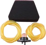 XXUMKL Fit For Poulan 2055 2075 2150 2155 2175 2250 2350 Chainsaw Spare Part Air Filter Fuel Line Hose Primer Bulb