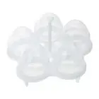 Hard Boil Egg Cooker 5 Eggies Without Shells Egg Divider Eggs Steamer Mold&Tray