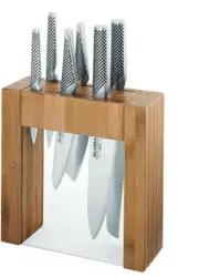 Global 79585 Ikasu Knife Block Set 7pc