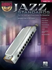 Jazz Standards - Harmonica Play-Along Book and CD NEW 000001335