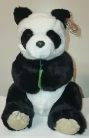 Ty Beanie Buddy - LI MEI the Panda Bear 9" NEW MWMTs Plush Stuffed Animal Toy