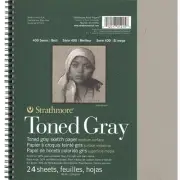 Strathmore 400 Series Toned Gray Paper Pad 18x24"