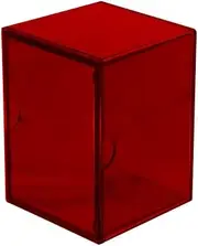 Ultra Pro Eclipse 2-Piece Deck Box, Apple Red