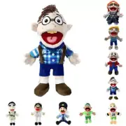 Jeffy Puppet Plush Toy Jeffy Family Hand Puppet Plush Toys Stuffed Doll Kid Gift