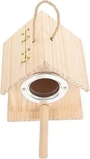 VERDANVERSE Parakeet Nest Box Bird Breeding House for Budgies Cozy Outdoor Nesting Box for Balcony Garden Decor Easy to Clean Space Saving Design