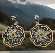 Brighton DYNASTY EMPIRE Post Drop Earrings List $98 JA8543 NWT