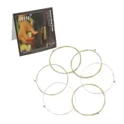 6 Pcs Folk Guitar Stainless Steel Strings Replacement 6-String Guitar Strings