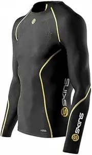 [SKINS] A200 Youth Long Sleeve Baselayer - Black