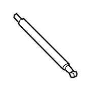Genuine OEM Deck Lid Lift Support For BMW 51247129194