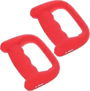 POPETPOP 2pcs Ergonomic Hand Weights for Strength Training Lightweight Plastic Dumbbells for Workouts for Endurance and Muscle Building Comfortable Grip for Boxing and Fitness Exercises