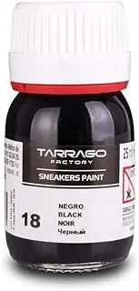 Tarrago Sneaker Dye 25ml | Black | For Leather, Fabric & Canvas | Airbrush or Brush Application