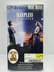 Sleepless in Seattle VHS 1993 Tom Hanks, Meg Ryan BRAND NEW FACTORY SEALED!