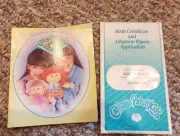 Vintage Cabbage Patch Kids Birth Certificate, Genevra Benita, November 1st