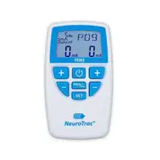 NeuroTrac Dual Channel TENS Machine - Pain Relief Device with 11 Preset Programs, Burst & Modulation Modes - Portable TENS Unit for Home & Physiotherapy Use