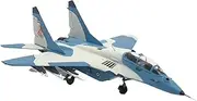 Replica Pre-Build Aircraf 1/72 Air Force Fulcrum MIG-29UB Mig 29 Diecast Metal Fighter Static Display Pre-Build Military Aircraf Model Collection Gift Display