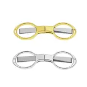 2 Pcs Travel Folding Scissors Telescopic Cutter Trip Scissors for School Office