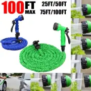 100Ft / 75Ft Expandable Garden Hose & Lightweight, Flexible Garden Hose