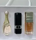 Dior Mini Set Jadore EDP, Rouge Dior Lipstick 999 Satin & Advanced Serum