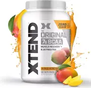 Scivation Xtend BCAA Powder, Branched Chain Amino Acids, BCAAs, Mango, 90 Ser...
