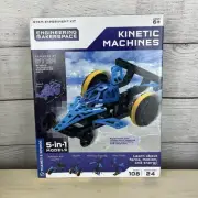 Kinetic Machines Engineering Makerspace Stem Build Kit Science Math 5-in-1 Model